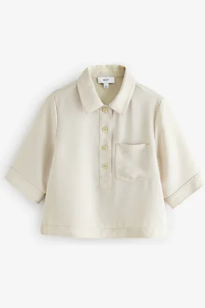 Next Crepe Short Sleeve Polo Shirt AU 26