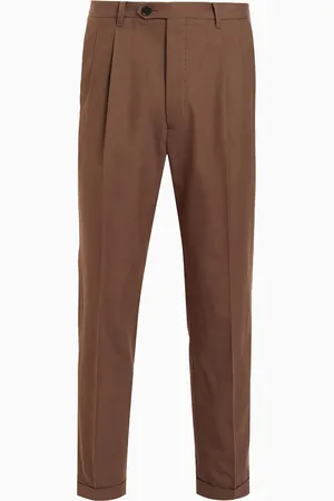 AllSaints Allsaints Brown Tallis Trousers 30