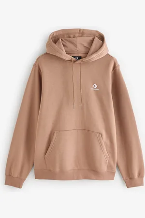 Converse Brown Star Chevron Chest Hoodie XL