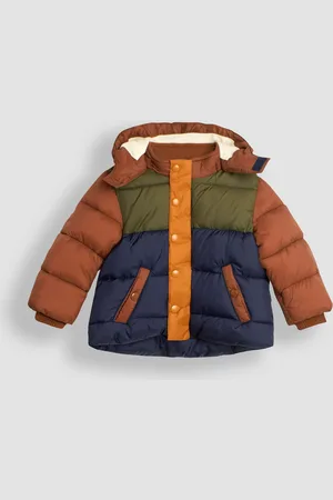 JoJo Maman Bébé Brown Puffer Jacket 4