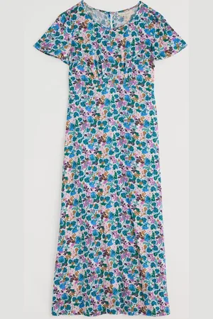 Seasalt Cornwall Rosalind Satin Midi Dress AU 16