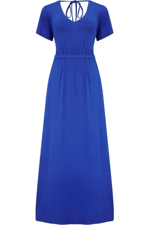 Pour Moi Tie Back Jersey Maxi Dress with Viscose AU 14
