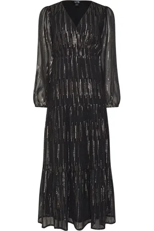 Long Tall Sally Jacquard Long Sleeve Dress AU 8 Tall