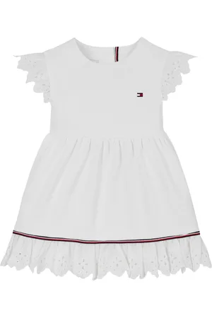 Tommy Hilfiger Broderie Anglaise Short Sleeve Dress 12
