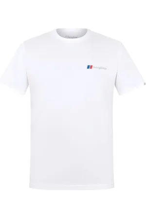 Berghaus White Front And Back T-Shirt S