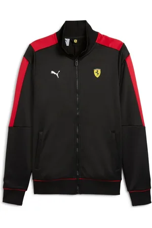 PUMA Black Mens Scuderia Ferrari Race MT7 Jacket 3XL