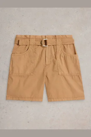 White Stuff Teakie 100% Organic Cotton Shorts AU 14