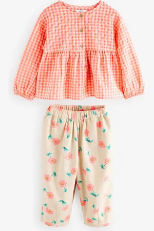 Next Blouse and Floral Print Trousers Set (3mths-7yrs) 2