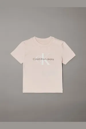 Calvin Klein Pink Newborn Short Sleeve T-Shirt 6