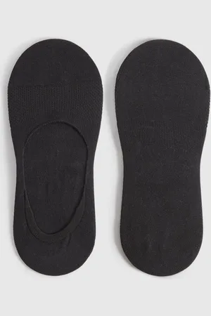 Reiss Black Axis Trainer Socks S-M