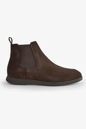 HUGO BOSS Brown Leather Chelsea Boots AU 9 (EU 43)