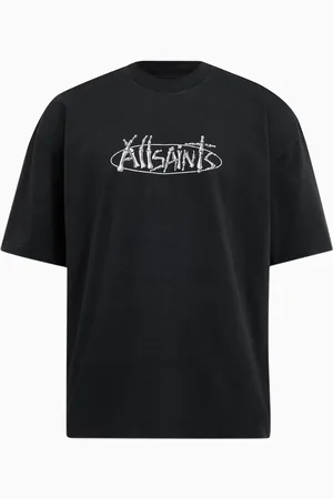 AllSaints AllSaints Black Sternum Short Sleeve Crew T-Shirt S