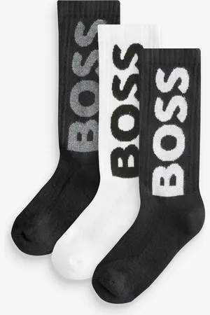 HUGO BOSS Multi Ribbed Cotton Socks 3 Pack L-XL
