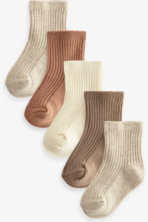 Next Neutral Baby Socks 5 Pack (0mths-2yrs) 3