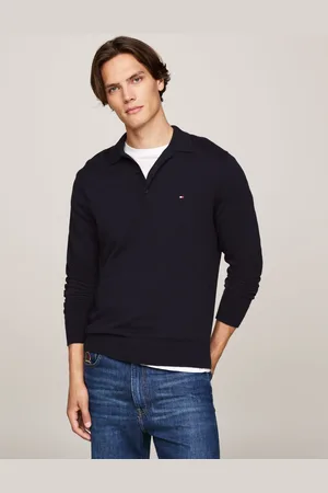 Tommy Hilfiger Pima Cotton Cashmere Long Sleeve Polo Shirt XXL