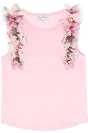Angels Face Pink Toni Ruffle Top 6