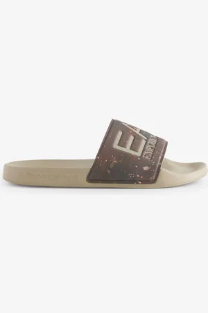 EA7 Emporio Armani Rubber Logo Sliders AU 11 (EU 43)