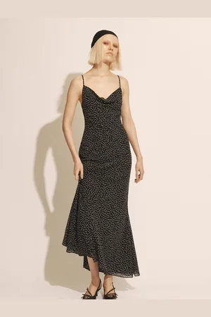 Bardot Monroe Cowl Neck Maxi Dress AU 6