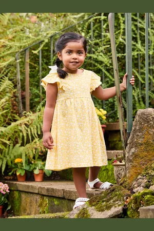 JoJo Maman Bébé Ditsy Floral Print 100% Cotton Dress 3