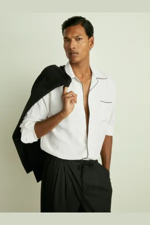 Reiss Aperitif Cocktail-Jacquard Faille Shirt M