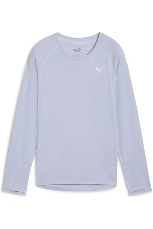 PUMA Blue Womens Velocity Long Sleeve Running Sweat Top L