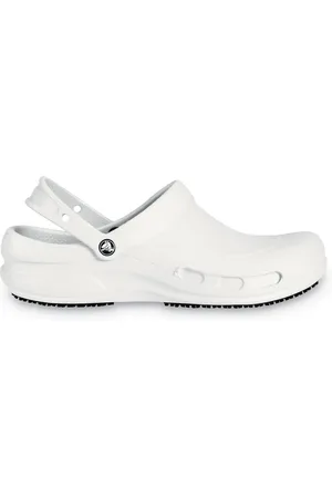 Crocs White Bistro Slip Resistant Work Clog AU 10 (EU 44.5)