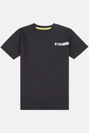 New Balance Black Boys Reflective Flying T-Shirt 14