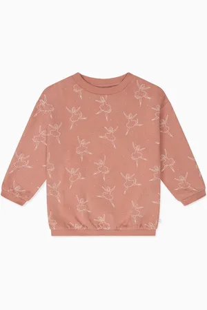 Mori Pink Ballerina Cotton & Bamboo Sweatshirt 12