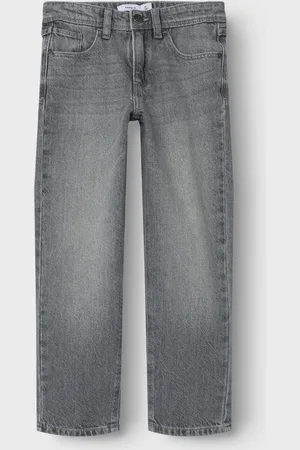 NAME IT Grey Straight Fit Jeans 7 Years (122cm)