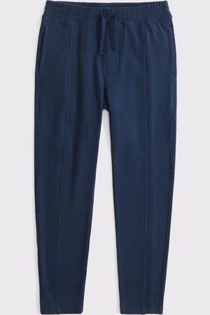Abercrombie & Fitch Logo Black Joggers 11