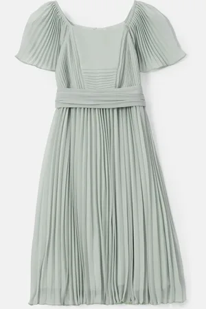 Angel & Rocket Pleated Ballerina Occasion Bow Dress 14 Years (164cm)