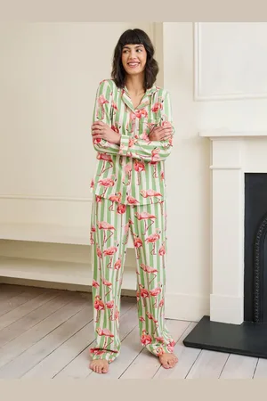 Chelsea Peers Green Long Pyjamas Sets AU 14