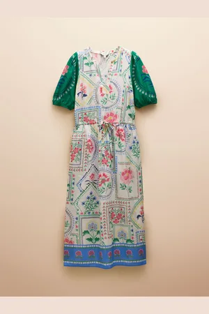 Joules Florence Cotton Midi Dress AU 10