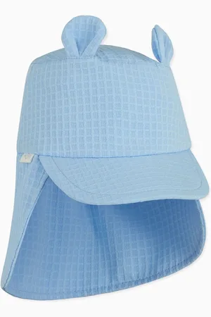 Mori Blue Recycled Polyester Sun Hat 6268cm