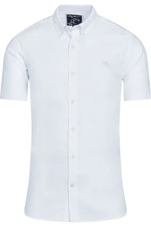 Raging Bull Short Sleeve Lightweight Oxford 100% Cotton Shirt M