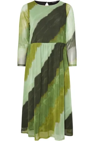 Evans Smudge Print Mesh Dress AU 22-24