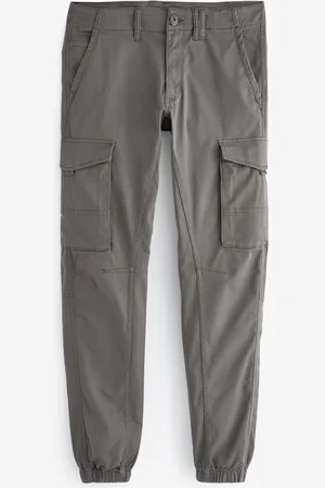 JACK & JONES Grey Cargo Trouser 36W x 33L (UK 36 L)
