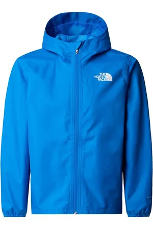The North Face Blue Teen Zipline Rain Jacket S