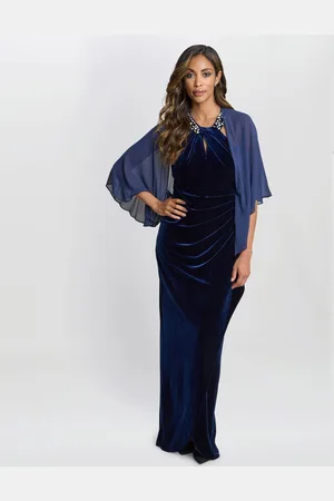 Gina Bacconi Chiffon Cover Up Shawl Scarf L-XL