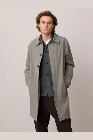 Next Sage Green Lightweight Shower Resistant Trench Coat XL