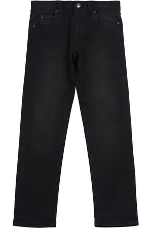 Lee Black Boys Slim Fit Extreme Motion Jeans 14