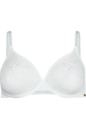 Gossard Glossies Lace Sheer White Bra
