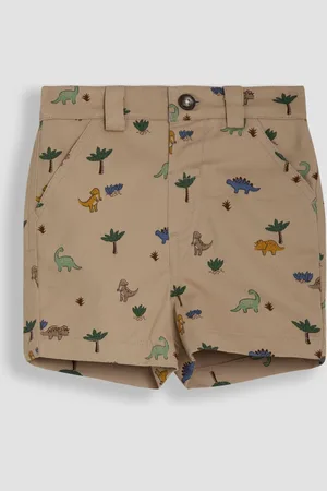 JoJo Maman Bébé Dino Print Twill Chino Short 12