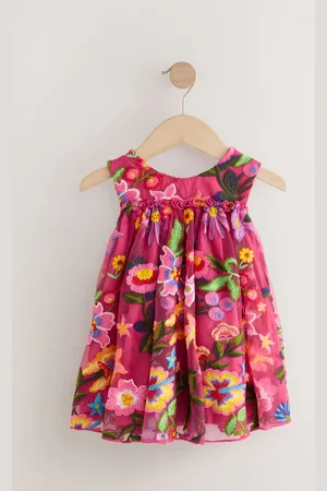Next Embroidered Party Dress (3mths-8yrs) 3