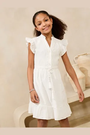 Lipsy London Broderie Shirt Holiday Dress (5-16yrs) 140146cm