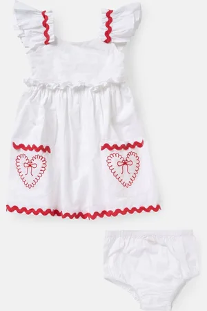 Angel & Rocket Lola Ric Rac Pocket 100% Cotton Dress 1.5