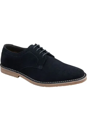 Frank Wright Mens Suede Lace-Up Desert Shoes AU 7 (EU 41)