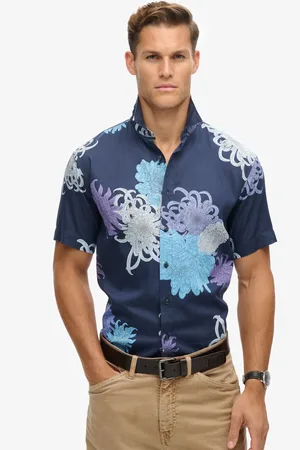 Superdry Hawaiian Print Shirt XXL