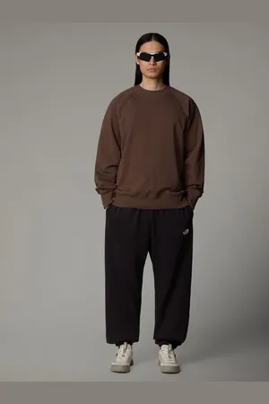 The North Face Black Grey Essential Relaxed Straight Joggers S