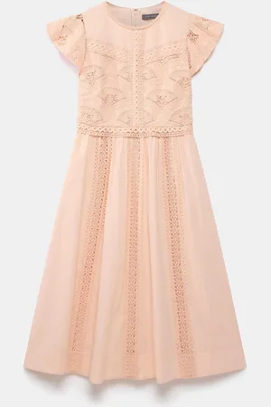 mint&berry Crochet Cotton Midi Dress 10